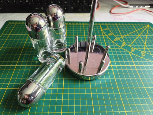 Alessi salz pfefferstreuer - alessi, salz-