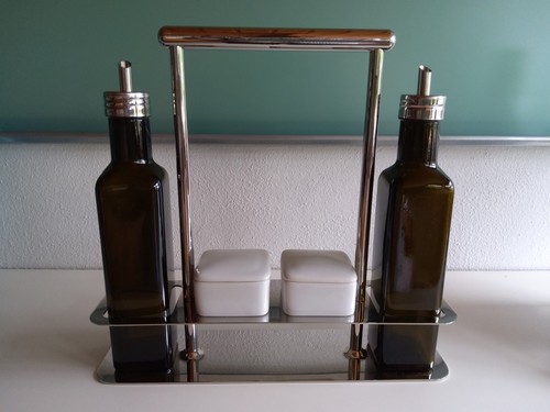 Alessi menage essig öl - alessi,