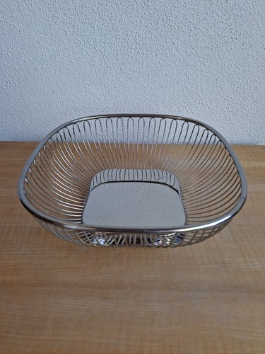 Alessi drahtkorb viereckig 845 - drahtkorb,