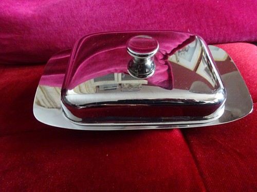 Butterdose alessi edelstahl - butterdose,
