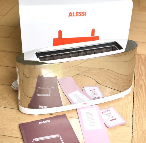 Alessi design toaster - sg68, w