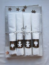 4 x ALESSI Serviettenringe