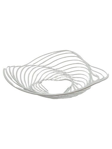 Alessi dekoschale 26cm weiß - alessi,