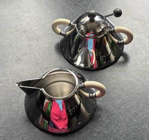 Alessi zuckerdose mit - -,