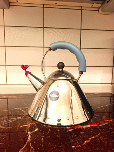 Alessi teekanne edelstahl - teekanne,
