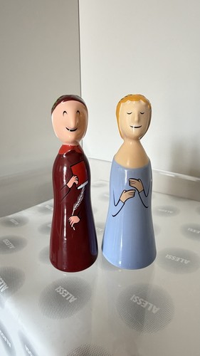 Alessi handdekorierte - -,