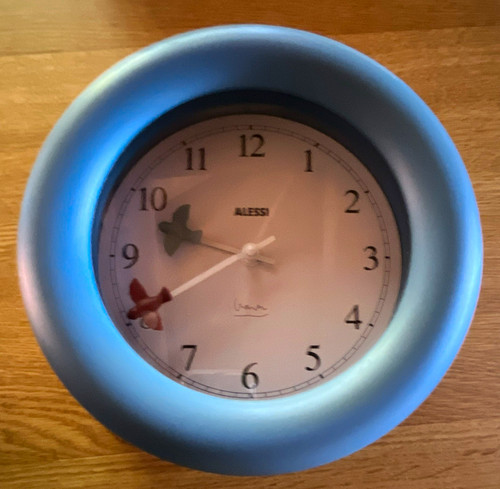 Alessi wanduhr bird - wanduhr,