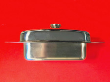 ALESSI Edelstahl-Butterdose